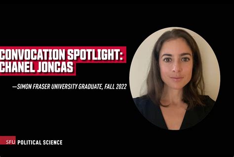 Convocation Spotlight: Chanel Joncas 